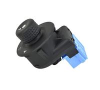 Bouton Molette de Réglage de Rétroviseur Électrique Cosse Bleue compatible pour BERLINGO C2 C3 I C6 C-ELYSEE XSARA PICASSO 1007 PARTNER - 1855.26