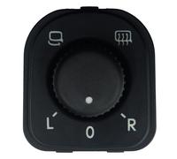 Bouton Molette de Réglage des Rétroviseurs Rabattables compatible avec ALHAMBRA EOS GOLF PLUS V GOLF V VI JETTA III - 1K0959565J 1K0959565G 1K0959565E