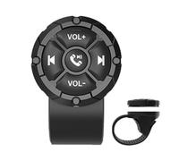 Bouton multifonction sans fil pour volant de voiture | Télécommande de téléphone sans fil, mains libres, contrôle du volume, réglage universel des appels, réponse