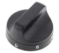 Bouton noir 0 a 6, 12h - bloc evier divers