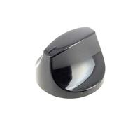 Bouton noir 12h 42035315 / 42143106 - table de cuisson Noir