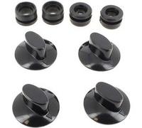 Accessoire cuisinière et plaque de cuisson HomeKing Bouton noir 12h par 4 pour Table de cuisson Baumatic