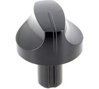 Bouton noir 12h pour Cuisiniere Faure Noir G
