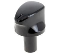 Bouton noir 6h feu gaz C00273932 - Cuisiniere Ariston - Boutons