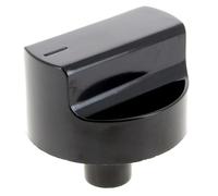 Bouton noir 6h gaz, m00396547 - Cuisiniere Bompani - Boutons