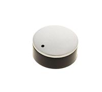 Bouton noir/alu 6h - Four Scholtes - Boutons
