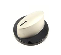 Bouton noir et gris 12h, 00425519 - table de cuisson