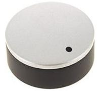Bouton noir et gris 9h pour Table de cuisson Scholtes Autre G
