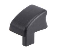 Bouton noir satiné pour basculement de dossier de siège Porsche