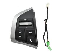 Bouton Option Volant Pour Isuzu Pour D-Max Pour DMAX 2015-2018 Commandes Volant Multifonctions Volume Audio Musique Téléphone Autres Médias(Black-Left-WIRE)