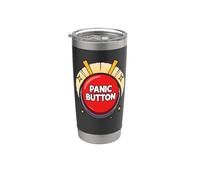 Bouton panique Gobelet isotherme en acier inoxydable double paroi