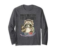 Bouton Panique Non Inclus Worker Life ANI Funny Office Humour Manche Longue