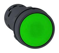 Bouton plat vert avec automatique HARMONY XB7 XB7NA31