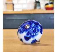 Bouton Poignée de couvercle boule en céramique pour L´incroyable Cocotte Cookut - Polaire floral