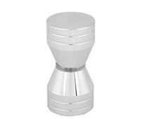 Bouton poignée Traction chromé en Alliage d'aluminium Bouton de poignée Porte Salle de Bain pour la Maison Salle Bain Douche Porte en Verre matériel de Remplacement rainure Porte (#2)