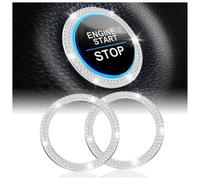Bouton,pour Benz C-Klasse Limousine W206 2021-2025 Moteur Strass Auto | Cristaux,Allumage,Décoration,Intérieur,Voiture,Brillant,Accessoires,Autocollant,Installation,Rapide,Glamour,Cristal,Anneaux