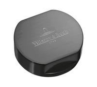Villeroy und Boch match0 94052605 anthracite, acier inoxydable massif, rond, pour poignée tournante simple