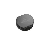 Bouton pour mécanisme 1 cuve, VILLEROY & BOCH en acier inoxydable finition anthracite