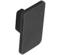 Bouton pour meuble moderne SIRO Zamak - 58 x 33 mm - Fer coloré brossé G