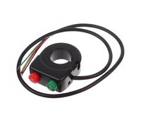 Bouton pour moto guidons Commutateurs De Moteur, Accessoires De Modification De Clignotant, Moto ATV, Bouton De Commutation Combiné Klaxon Et Phare De Guidon De 22mm(2)