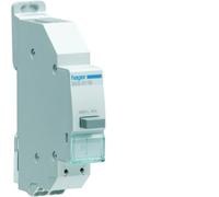 bouton poussoir - 1 contact no - impulsion - sans vis - hager svs311b