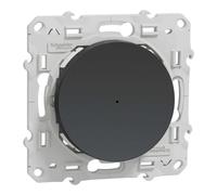 Wiser odace - bouton poussoir - 10a - zigbee - anthracite