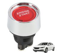 Bouton Poussoir 12V avec LED, Interrupteur de Démarrage, Bouton Demarrage Voiture, Commutateur de Démarrage Moteur Multifonctionnel DC 12V 50A, Interrupteur de Démarrage Ignition pour Voitures