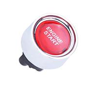 Bouton Poussoir 12v, Bouton de Démarrage du Moteur Commutateur à Bouton-Poussoir Multifonctionnel DC 12V 50A Ignition Starter pour Voiture