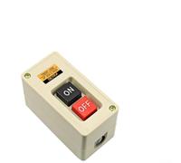 Bouton poussoir 3 phases 30 A 3,7 kW Interrupteur moteur | Commande en 3 phases, charge de 30 A, connexion directe du moteur, câblage facile, design robuste
