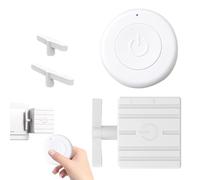 Bouton-poussoir À Distance - Commande Sans Fil Intelligente, Déclencheur Automatique De Lumière, Dispositif À Bascule À Distance | Aide À La Poussée Des Boutons Pratique Pour L'éclairage Du Salon, Uti