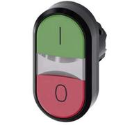 Bouton-poussoir à double touche Siemens 3SU1000-3AB42-0AK0 1 pc(s)