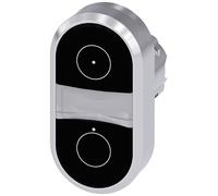 Bouton-poussoir à double touche Siemens 3SU1050-3AB11-0AQ0 1 pc(s)