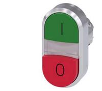 Bouton-poussoir à double touche Siemens 3SU1051-3BB42-0AK0 1 pc(s)