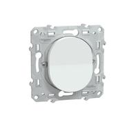 Schneider Electric Bouton poussoir Ovalis S320206 à fermeture 10A Blanc