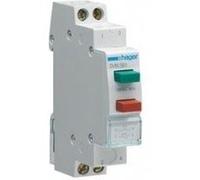 Pulsador 1NA+1NC, 16A, 250V (2 pulsadores)