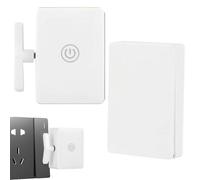 Bouton poussoir à interrupteur automatique - Télécommande d'application, bouton intelligent à levier | Démarrage intelligent sans fil, robot d'arrêt de lumière avec co