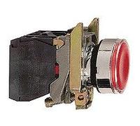 Bouton-poussoir à rappel actionneur plat rouge Schneider Electric Harmony XB4BW34B5 1 pc(s)