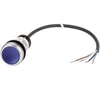 Bouton-poussoir à rappel plat Eaton C22-DL-B-K10-24-P62 185585 bleu 1 pc(s)