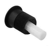 Bouton poussoir ABS pour WC Noir 85 x 48 mm