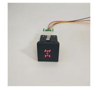 Bouton Poussoir Antibrouillard pour voiture bouton marche arrêt interrupteur d'échappement radar Convient pour VW Golf MK6 Golf Convient pour Scirocco Verrouillage Autobloquant(Center Diff Lock)