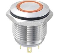 Bouton-poussoir antivandalisme TRU COMPONENTS GQ16F-10E/J/R/12V 701868 48 V/DC 2 A 1 x Off/(On) IP65 à rappel 1 pc(s)