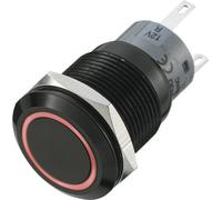 Bouton-poussoir antivandalisme TRU COMPONENTS LAS1-AGQ-11E/R 702165 250 V/AC 5 A 1 x Off/(On) IP67 à rappel 1 pc(s)