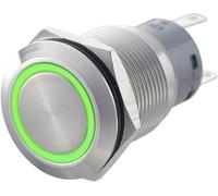 Bouton-poussoir antivandalisme TRU COMPONENTS LAS1-AGQ-22E, GN 701312 250 V/AC 5 A 2 x On/(On) IP67 à rappel 1 pc(s)