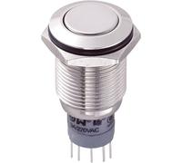 Bouton-poussoir antivandalisme TRU COMPONENTS LAS2GQF-22/N/P 701931 250 V/AC 3 A 2 x On/(On) à rappel 1 pc(s)