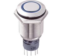 Bouton-poussoir antivandalisme TRU COMPONENTS LAS2GQF-22E/B/12V/N/P 701979 250