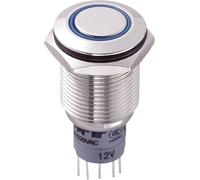 Bouton-poussoir antivandalisme TRU COMPONENTS LAS2GQF-22E/B/12V/N/P 701979 250 V/AC 3 A 2 x On/(On) à rappel 1 pc(s)