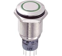 Bouton-poussoir antivandalisme TRU COMPONENTS LAS2GQF-22E/G/12V/N/P 701792 250 V/AC 3 A 2 x On/(On) à rappel 1 pc(s)