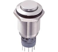 Bouton-poussoir antivandalisme TRU COMPONENTS LAS2GQH-11/S/P 701780 250 V/AC 3 A 1 x On/(On) à rappel 1 pc(s)