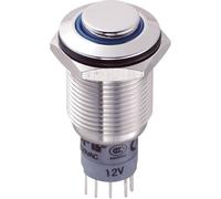Bouton-poussoir antivandalisme TRU COMPONENTS LAS2GQH-11E/B/12V/S/P 701921 250 V/AC 3 A 1 x On/(On) à rappel 1 pc(s)