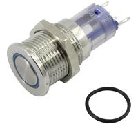 Bouton-poussoir antivandalisme TRU COMPONENTS LAS2GQPF-11E/B/12V/S/P 1303028 48